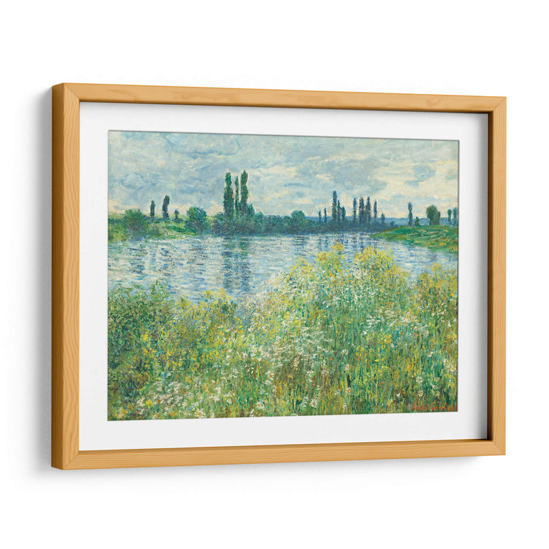 Orillas del Sena, Vétheuil - Claude Monet | Cuadro decorativo de Canvas Lab