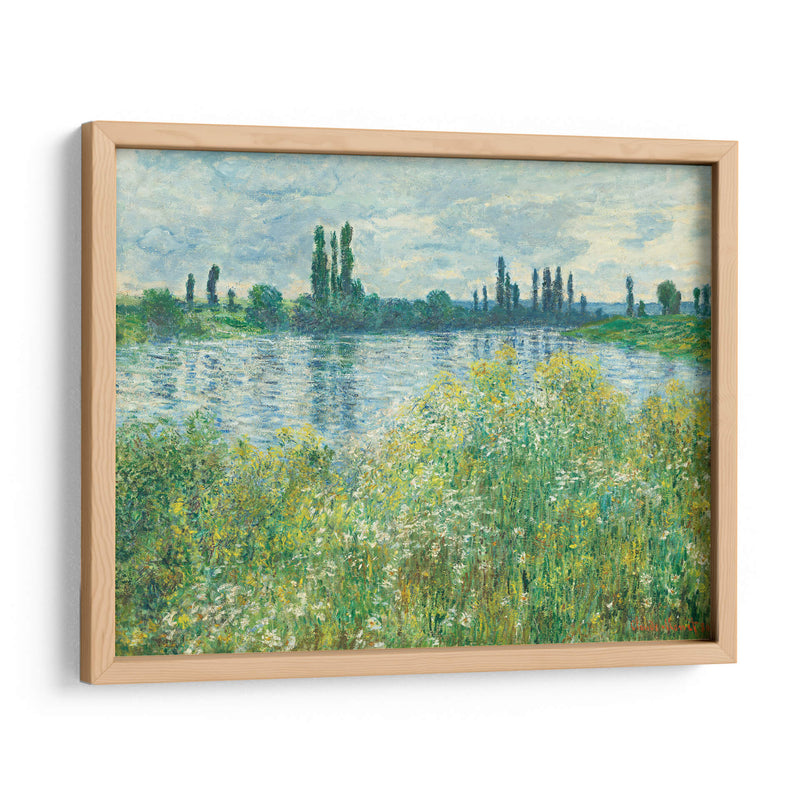 Orillas del Sena, Vétheuil - Claude Monet | Cuadro decorativo de Canvas Lab