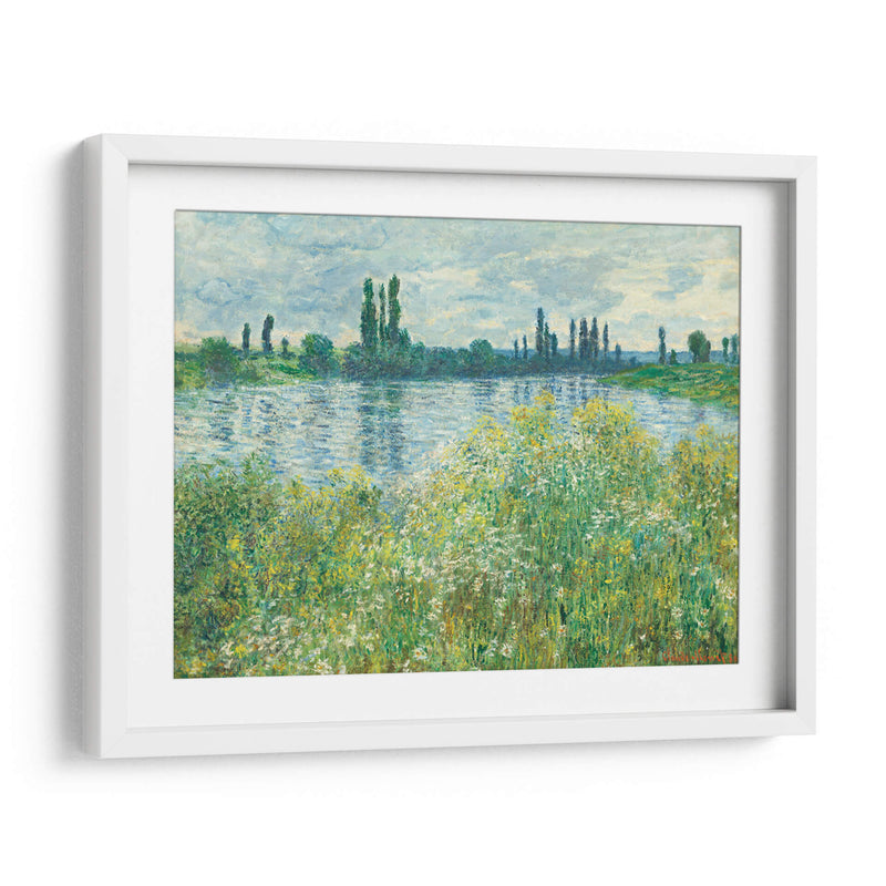 Orillas del Sena, Vétheuil - Claude Monet | Cuadro decorativo de Canvas Lab