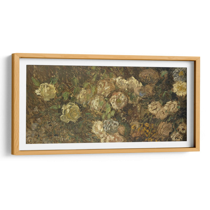 Flores - Claude Monet | Cuadro decorativo de Canvas Lab