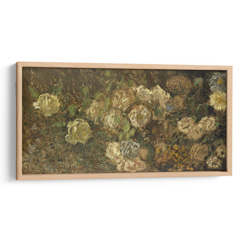 Flores - Claude Monet | Cuadro decorativo de Canvas Lab