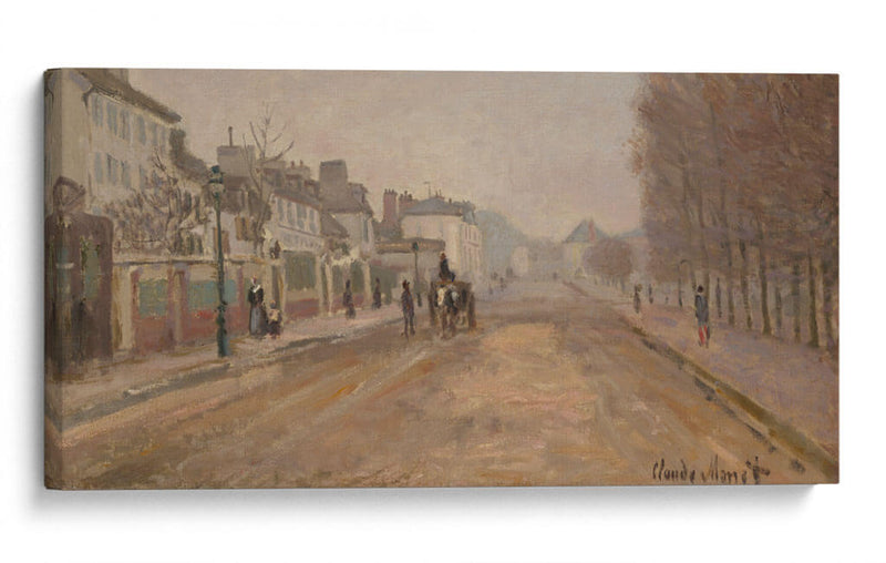 Bulevar Héloise, Argenteuil - Claude Monet | Cuadro decorativo de Canvas Lab