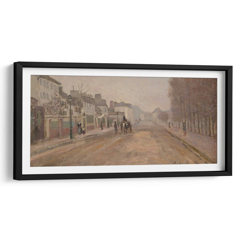 Bulevar Héloise, Argenteuil - Claude Monet | Cuadro decorativo de Canvas Lab