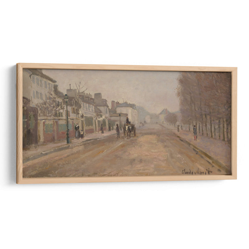 Bulevar Héloise, Argenteuil - Claude Monet | Cuadro decorativo de Canvas Lab