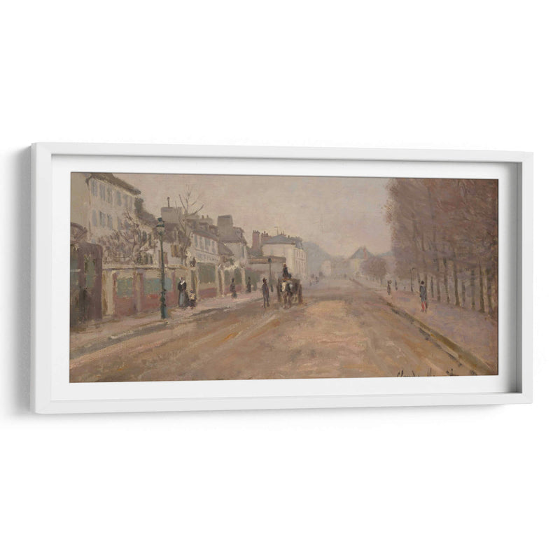 Bulevar Héloise, Argenteuil - Claude Monet | Cuadro decorativo de Canvas Lab