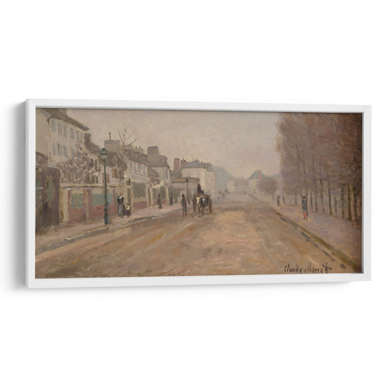 Bulevar Héloise, Argenteuil - Claude Monet | Cuadro decorativo de Canvas Lab