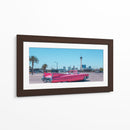 Cadillac Coupe De Ville Fuschia | Cuadro decorativo de Canvas Lab