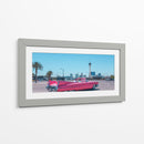 Cadillac Coupe De Ville Fuschia | Cuadro decorativo de Canvas Lab