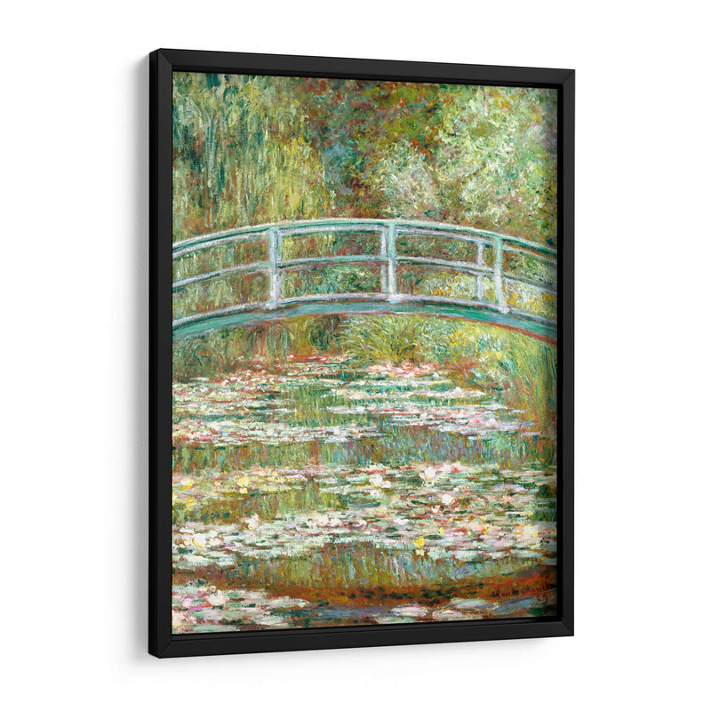 Puente sobre estanque de nenúfares - Claude O. Monet | Cuadro decorativo de Canvas Lab