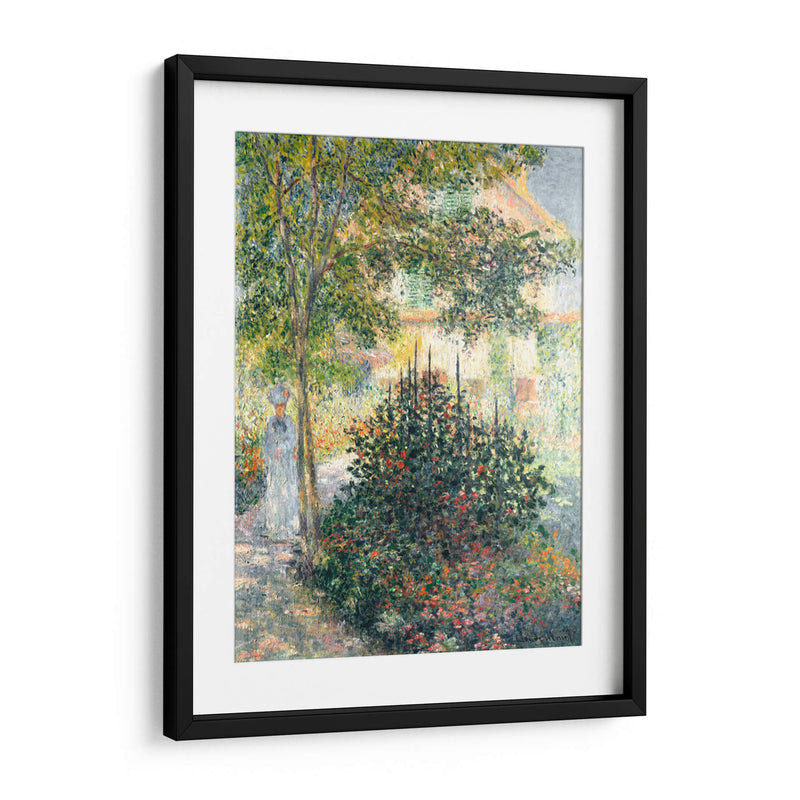 Camille Monet en el jardín de Argenteuil - Claude Monet | Cuadro decorativo de Canvas Lab