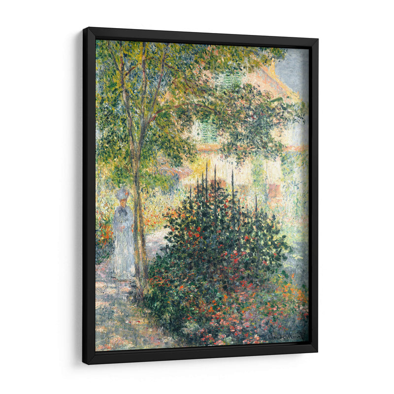 Camille Monet en el jardín de Argenteuil - Claude Monet | Cuadro decorativo de Canvas Lab