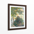 Camille Monet en el jardín de Argenteuil - Claude Monet | Cuadro decorativo de Canvas Lab