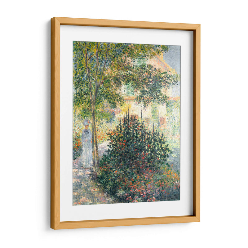 Camille Monet en el jardín de Argenteuil - Claude Monet | Cuadro decorativo de Canvas Lab