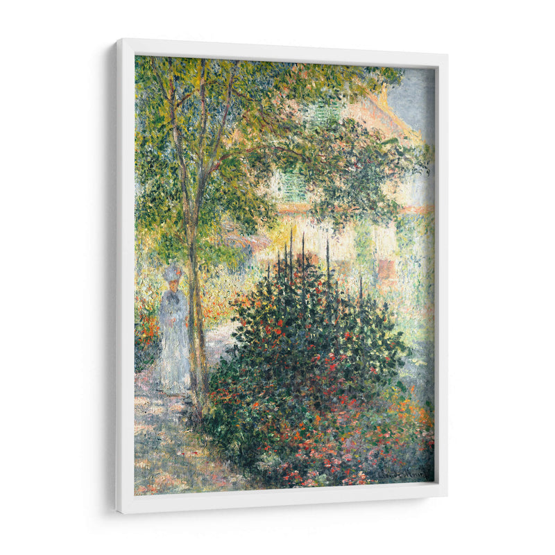 Camille Monet en el jardín de Argenteuil - Claude Monet | Cuadro decorativo de Canvas Lab