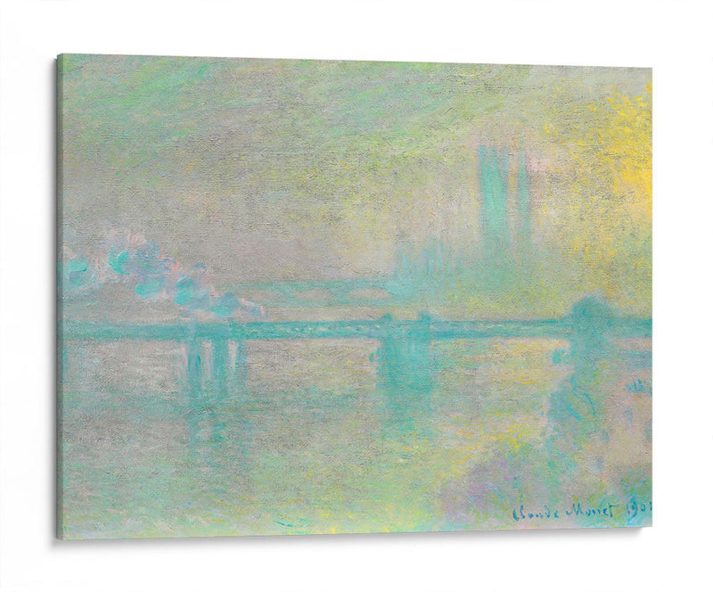 El puente de Charing Cross, Londres - Claude Monet | Cuadro decorativo de Canvas Lab