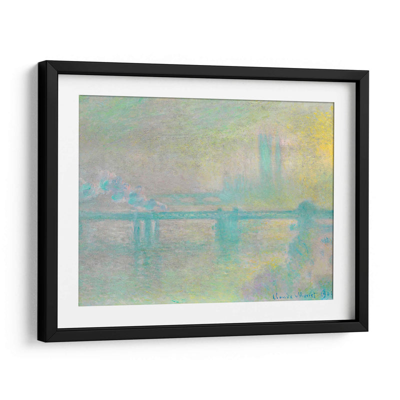 El puente de Charing Cross, Londres - Claude Monet | Cuadro decorativo de Canvas Lab