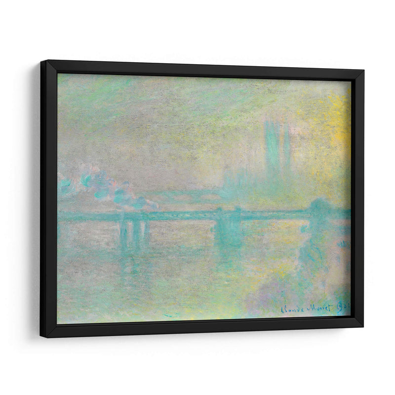 El puente de Charing Cross, Londres - Claude Monet | Cuadro decorativo de Canvas Lab