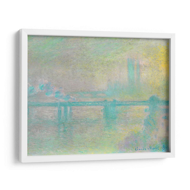 El puente de Charing Cross, Londres - Claude Monet | Cuadro decorativo de Canvas Lab