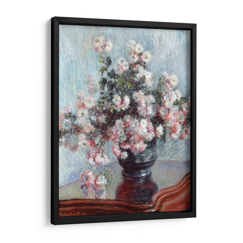 Crisantemos - Claude Monet | Cuadro decorativo de Canvas Lab