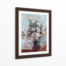 Crisantemos - Claude Monet | Cuadro decorativo de Canvas Lab