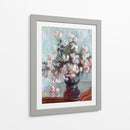Crisantemos - Claude Monet | Cuadro decorativo de Canvas Lab