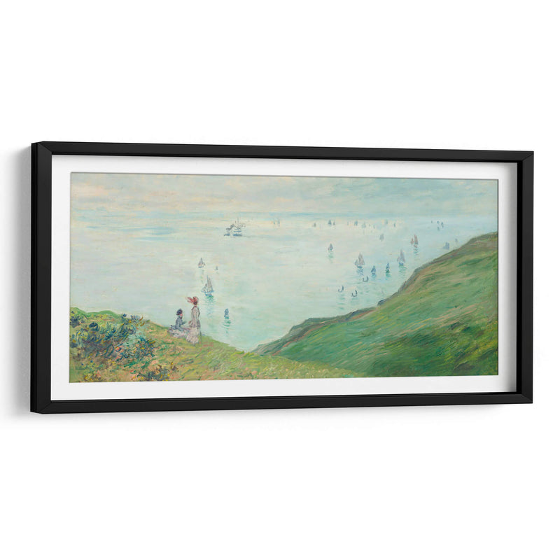 Acantilados en Pourville - Claude Monet | Cuadro decorativo de Canvas Lab