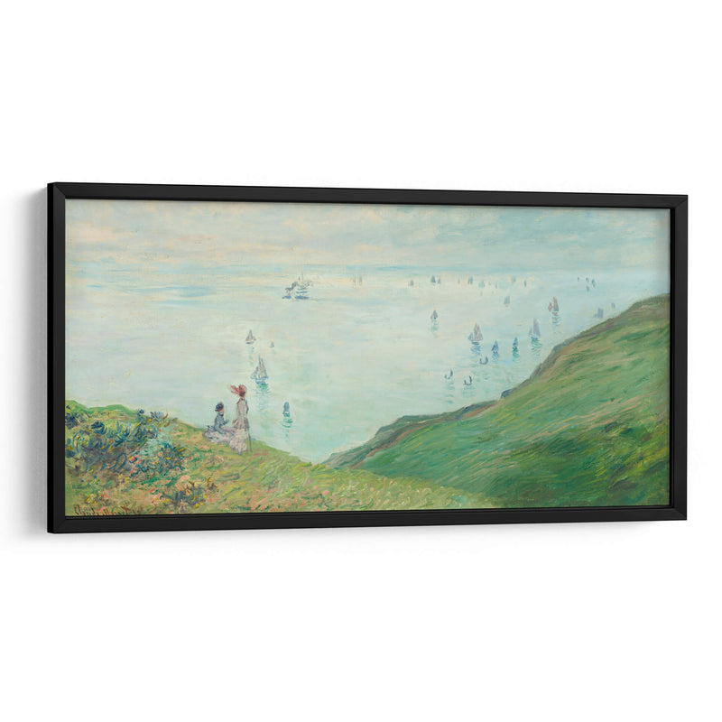 Acantilados en Pourville - Claude Monet | Cuadro decorativo de Canvas Lab