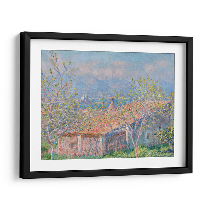 Casa del jardinero en Antibes - Claude Monet | Cuadro decorativo de Canvas Lab