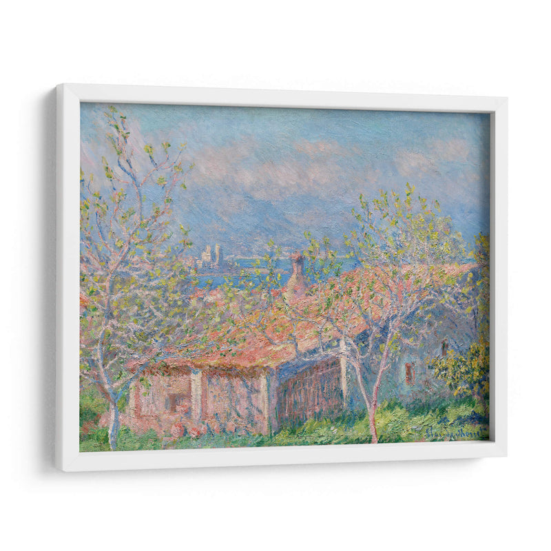 Casa del jardinero en Antibes - Claude Monet | Cuadro decorativo de Canvas Lab