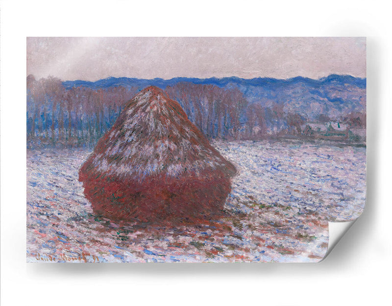 Haystacks - II - Claude Monet | Cuadro decorativo de Canvas Lab