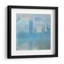 Casas del Parlamento, Londres - Claude O. Monet | Cuadro decorativo de Canvas Lab