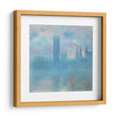 Casas del Parlamento, Londres - Claude O. Monet | Cuadro decorativo de Canvas Lab