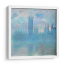 Casas del Parlamento, Londres - Claude Monet | Cuadro decorativo de Canvas Lab
