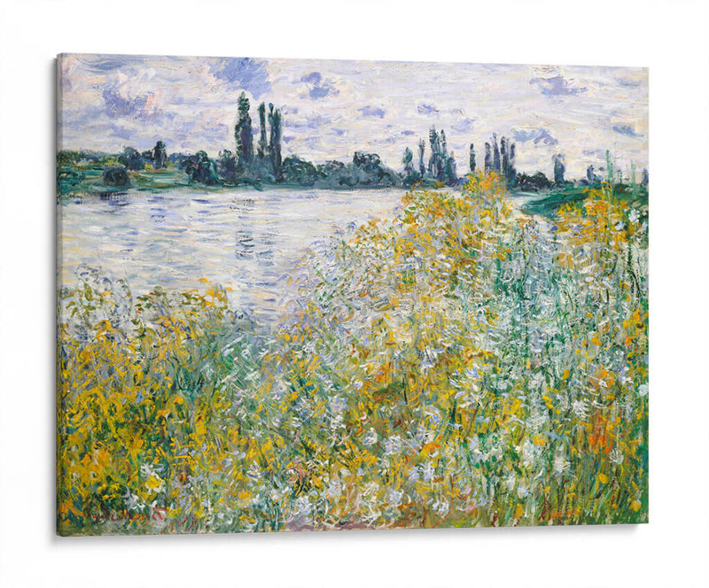 Île aux Fleurs near Vétheuil - Claude Monet | Cuadro decorativo de Canvas Lab