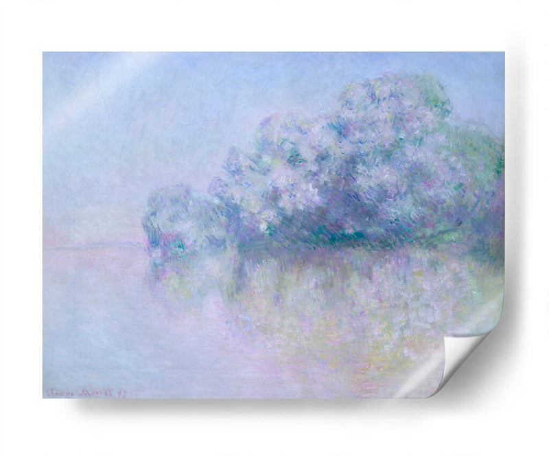 Île aux Orties near Vernon - Claude Monet | Cuadro decorativo de Canvas Lab