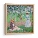 En el bosque en Giverny - Claude O. Monet | Cuadro decorativo de Canvas Lab