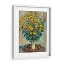 Flores de alcachofa de Jerusalén - Claude Monet | Cuadro decorativo de Canvas Lab