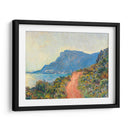 La cornisa cerca de Mónaco - Claude Monet | Cuadro decorativo de Canvas Lab