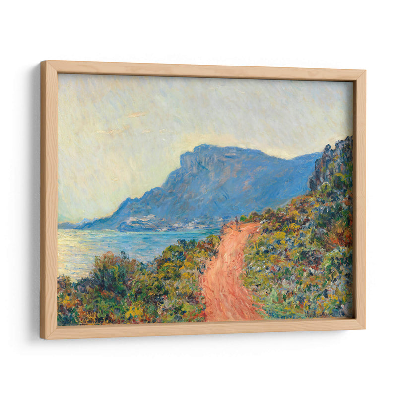 La cornisa cerca de Mónaco - Claude Monet | Cuadro decorativo de Canvas Lab
