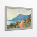 La cornisa cerca de Mónaco - Claude Monet | Cuadro decorativo de Canvas Lab