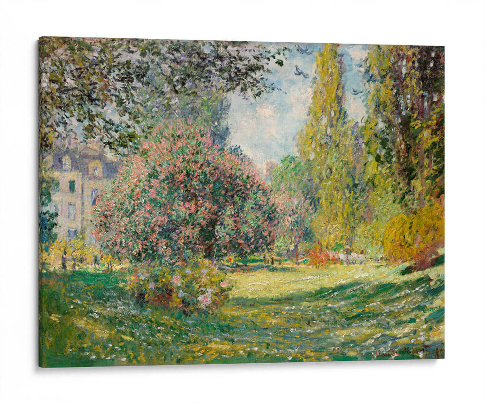 Paisaje: El Parc Monceau - Claude Monet | Cuadro decorativo de Canvas Lab