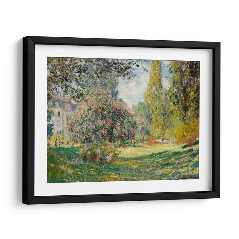 Paisaje: El Parc Monceau - Claude Monet | Cuadro decorativo de Canvas Lab
