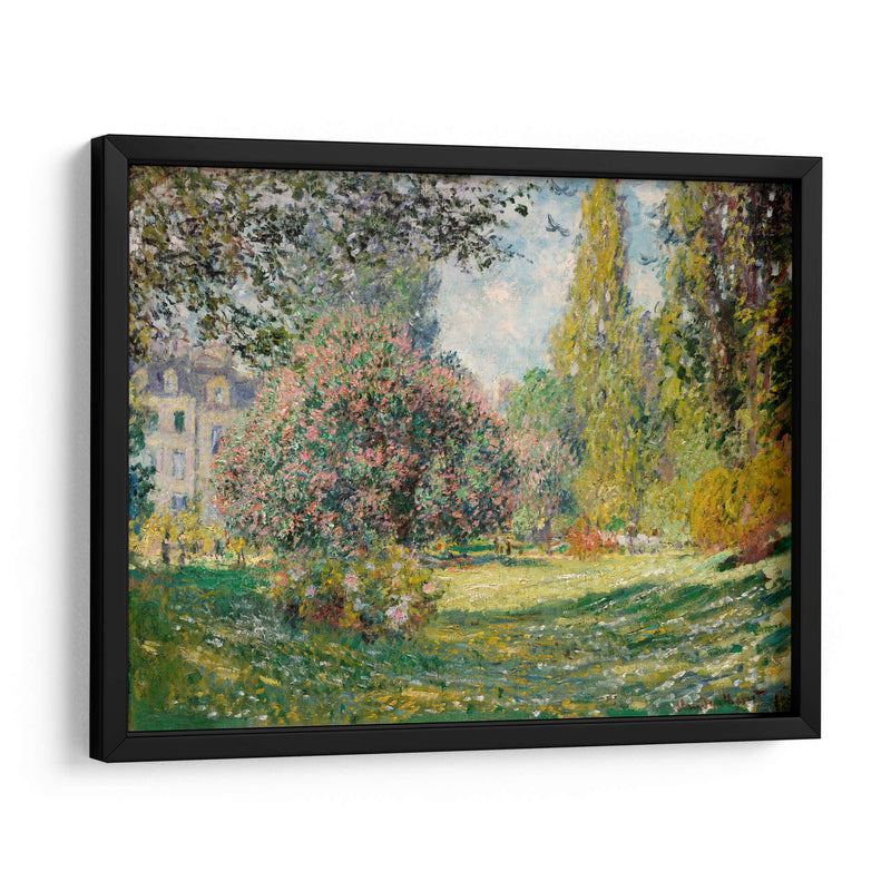 Paisaje: El Parc Monceau - Claude Monet | Cuadro decorativo de Canvas Lab