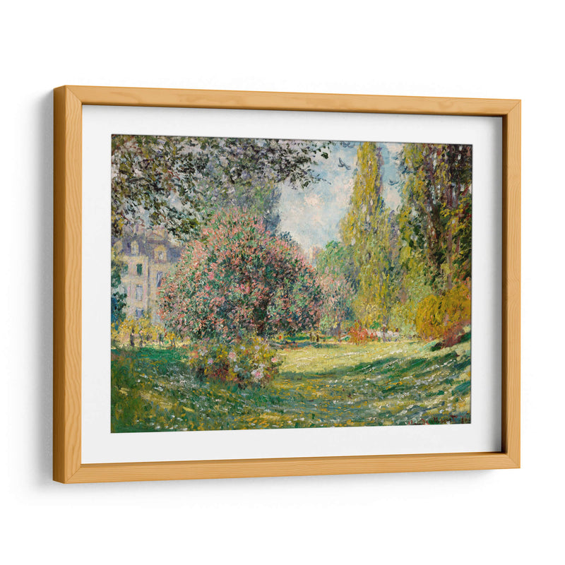 Paisaje: El Parc Monceau - Claude Monet | Cuadro decorativo de Canvas Lab