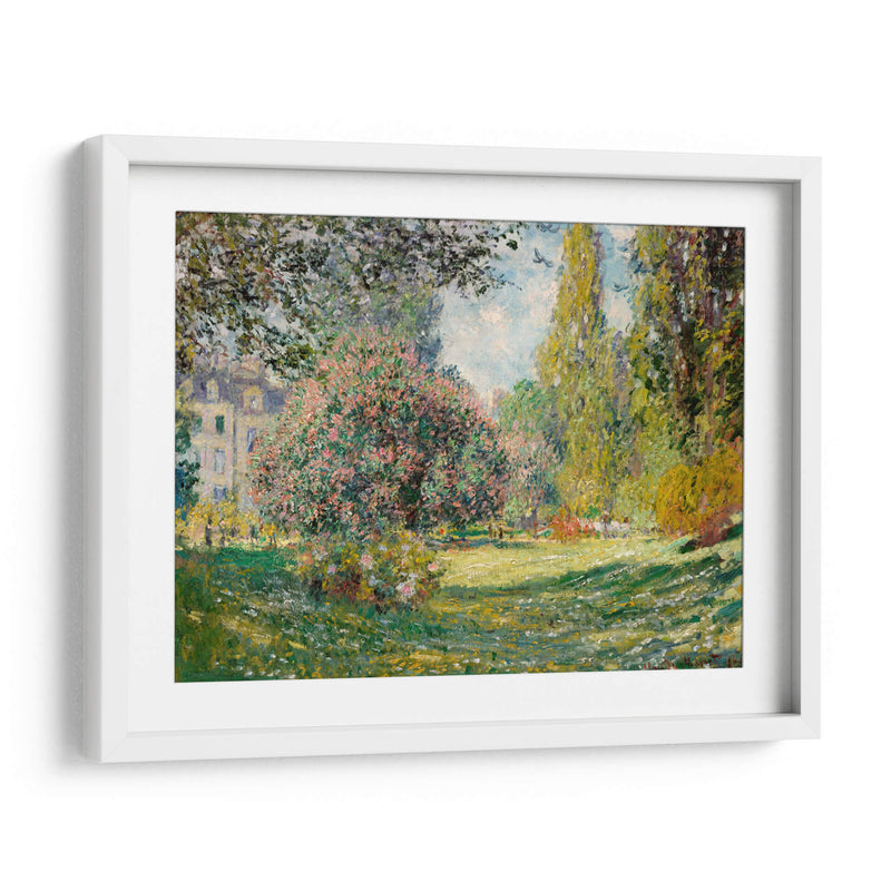 Paisaje: El Parc Monceau - Claude Monet | Cuadro decorativo de Canvas Lab