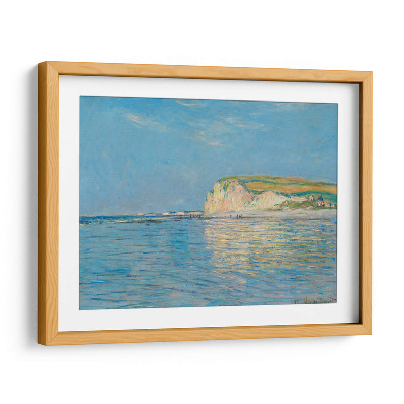 Marea baja en Pourville, cerca de Dieppe - Claude Monet | Cuadro decorativo de Canvas Lab