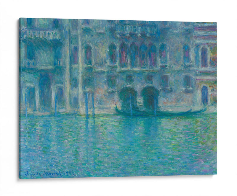 Palazzo da Mula, Venecia - Claude Monet | Cuadro decorativo de Canvas Lab