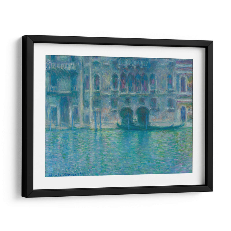 Palazzo da Mula, Venecia - Claude Monet | Cuadro decorativo de Canvas Lab