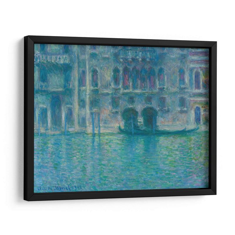 Palazzo da Mula, Venecia - Claude Monet | Cuadro decorativo de Canvas Lab