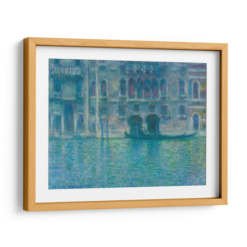 Palazzo da Mula, Venecia - Claude Monet | Cuadro decorativo de Canvas Lab